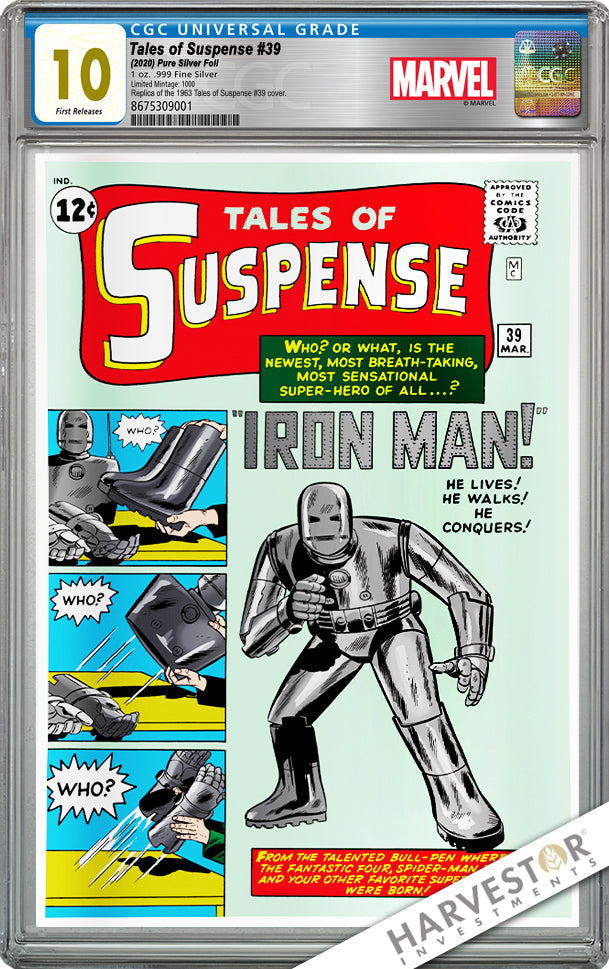 2020 Marvel Comics - Tales of Suspense #39 - CGC 10 GEM MINT First Release