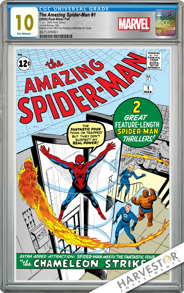 2023 Marvel Comics - Amazing Spider-Man #1 - CGC 10 GEM MINT First Release