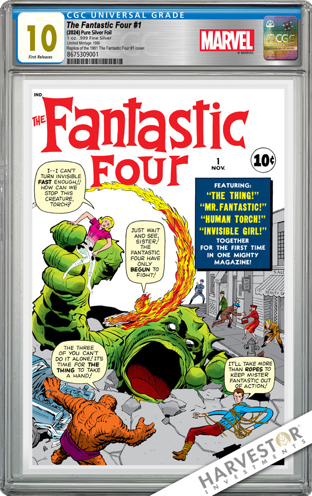2024 Marvel Comics - The Fantastic Four #1 - CGC 10 GEM MINT First Release