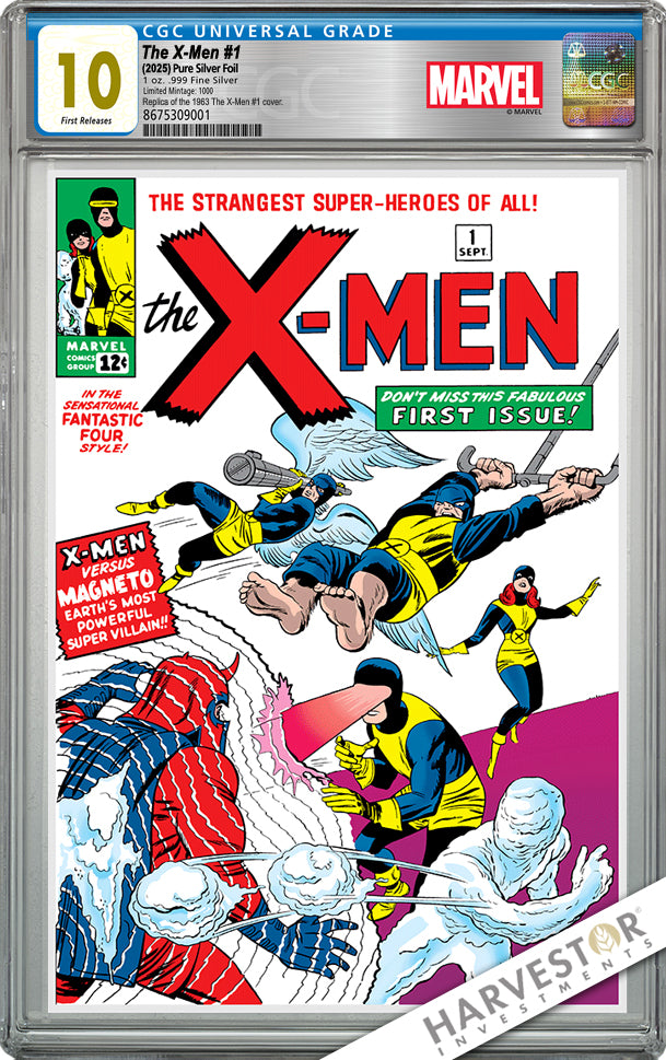 2025 Marvel Comics - The X-Men #1 - CGC 10 GEM MINT First Release