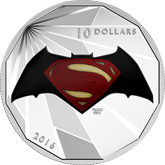 2016 Silver Canadian 1/2 oz. Proof - Batman VS Superman