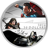 2016 Silver Canadian 2 oz. Proof - Batman VS Superman