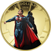 2016 Gold Canadian 14-kt Proof - Batman VS Superman