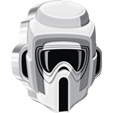 2021 Star Wars: Faces of the Empire - Scout Trooper- Silver 1 oz. Coin