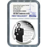 2022 James Bond Legacy Series - Roger Moore - NGC PF70 FR