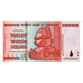 2008 Zimbabwe - $20 Trillion Dollars Uncirculated