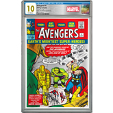 2019 Marvel Comics - The Avengers #1 - CGC 10 GEM MINT First Releases