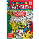 2019 Marvel Comics - The Avengers #1 - Silver Foil 1 oz.