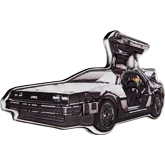 2021 Back to the Future: DeLorean Time Machine - Silver 2 oz. Coin