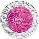 2012 25€ Silver Niobium Coin – Bionik