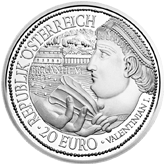 2012 20€ Silver Proof Brigantium