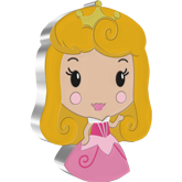 2021 Chibi Coin - Disney Princess: Aurora - Silver 1 oz. Coin