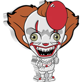 2022 Chibi Horror Series: IT - Pennywise the Clown - Silver 1 oz.