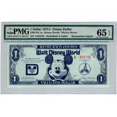 1972 Disney Dollar “Recreation Coupon” - PMG 65 EPQ