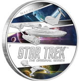 2018 Star Trek: Ships Series - Enterprise 2 oz. Silver Proof