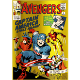 2019 Marvel Comics - Avengers #4 - Gold Foil 1 oz.