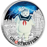 2017 Ghostbusters Stay Puft Silver Proof 1 oz.