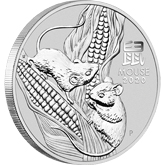 2020 Lunar Year of the Mouse Series III Silver 1 oz.