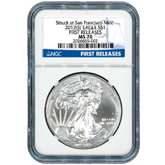 2012 (S) Silver Eagle MS70 - San Francisco Mint - First Release