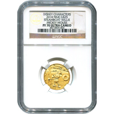 2014 Disney - Steamboat Willie Gold Proof – NGC PF70 Ultra Cameo