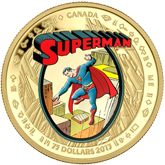 2013 Gold Canadian 14-kt. Proof  - Superman™: The Early Years