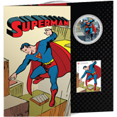 2013 Lenticular Canadian Coin & Stamp Set - Superman: Then & Now