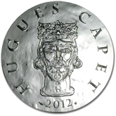 2012 10€ Silver Proof Hugues Capet