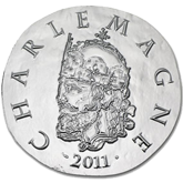 2011 10€ Silver Proof Charlemagne