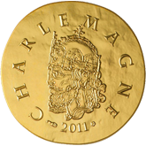 2011 50€ 1/4 oz. Gold Proof Charlemagne