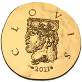 2011 50€ 1/4 oz. Gold Proof Clovis