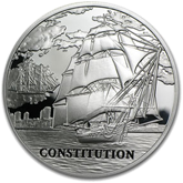 2010 USS Constitution, 20 Roubles - Sailing Ships Series: Coin #4