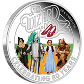 2019 The Wizard of Oz 80th Anniversary Silver 1 oz. Coin