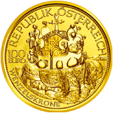 2011 100€ Gold The Crown of St Wenceslas